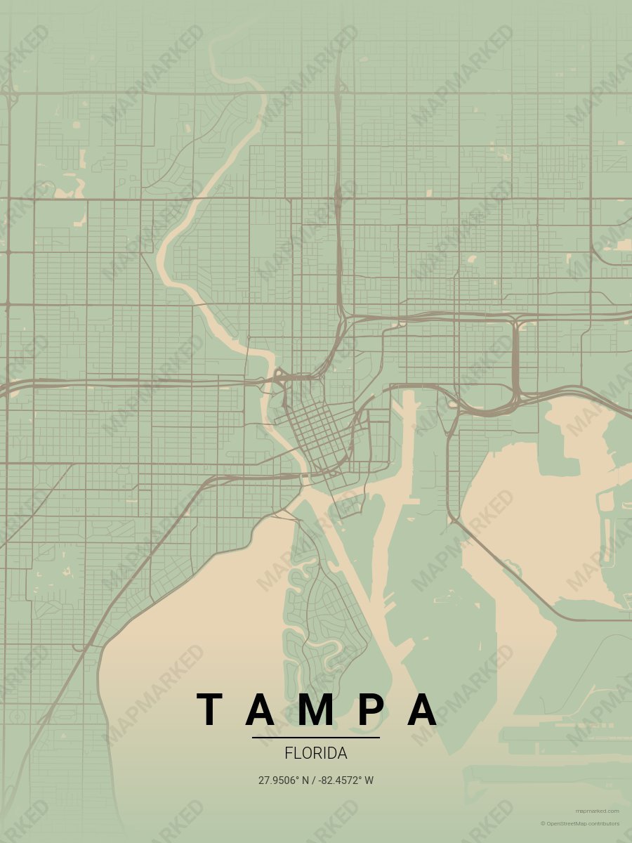 Ochre Pine style sample on Tampa