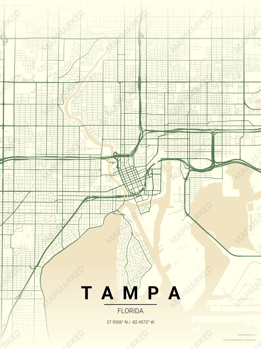 Olive Linen style sample on Tampa