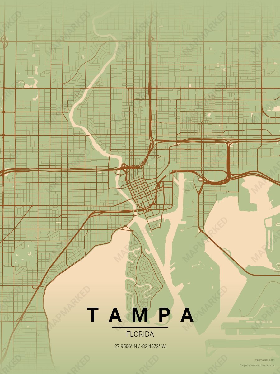 Pumpkin Linen style sample on Tampa