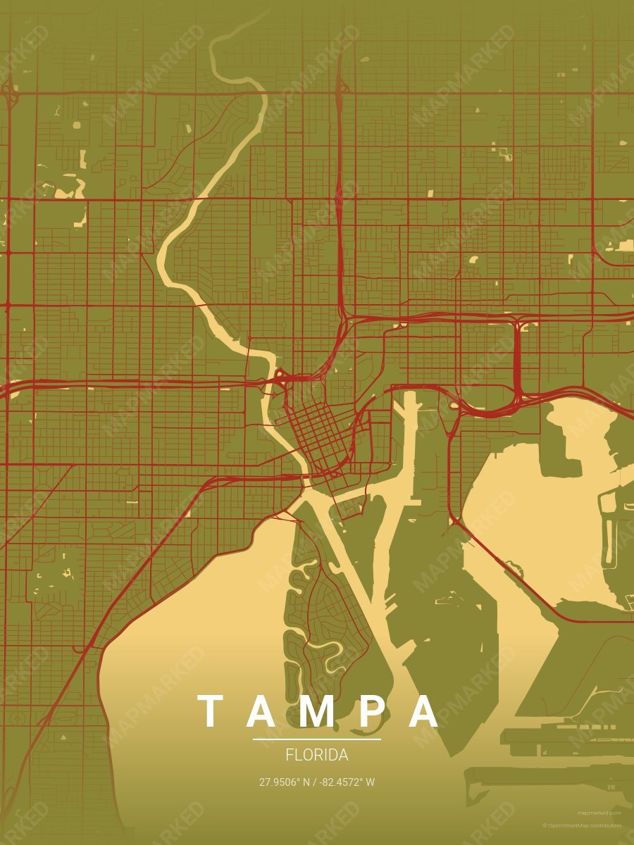 Paprika Walnut style sample on Tampa