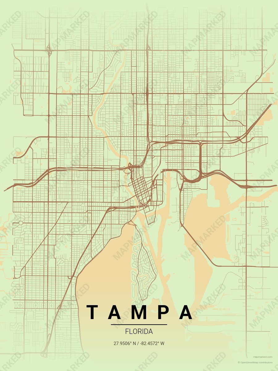 Walnut Honey style sample on Tampa