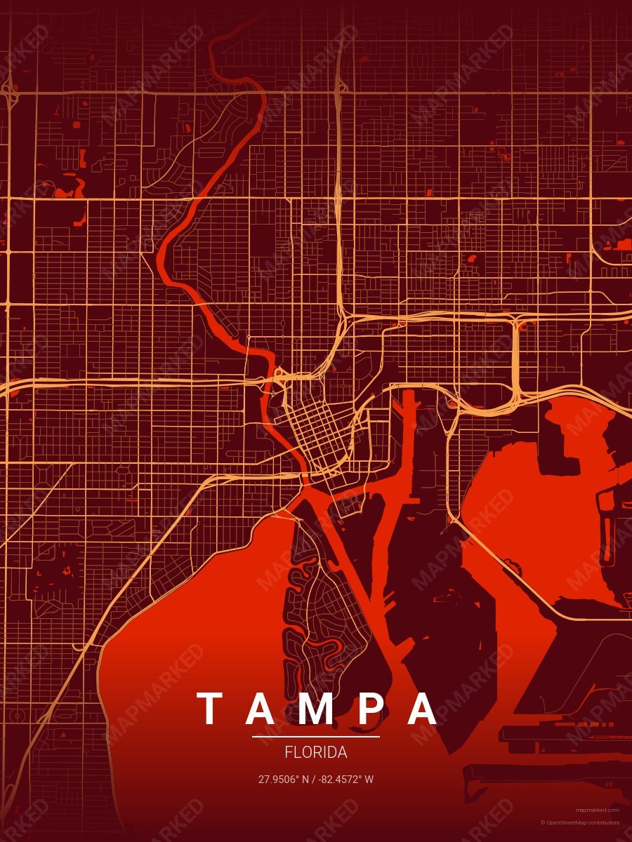 Flamed Maple style sample on Tampa