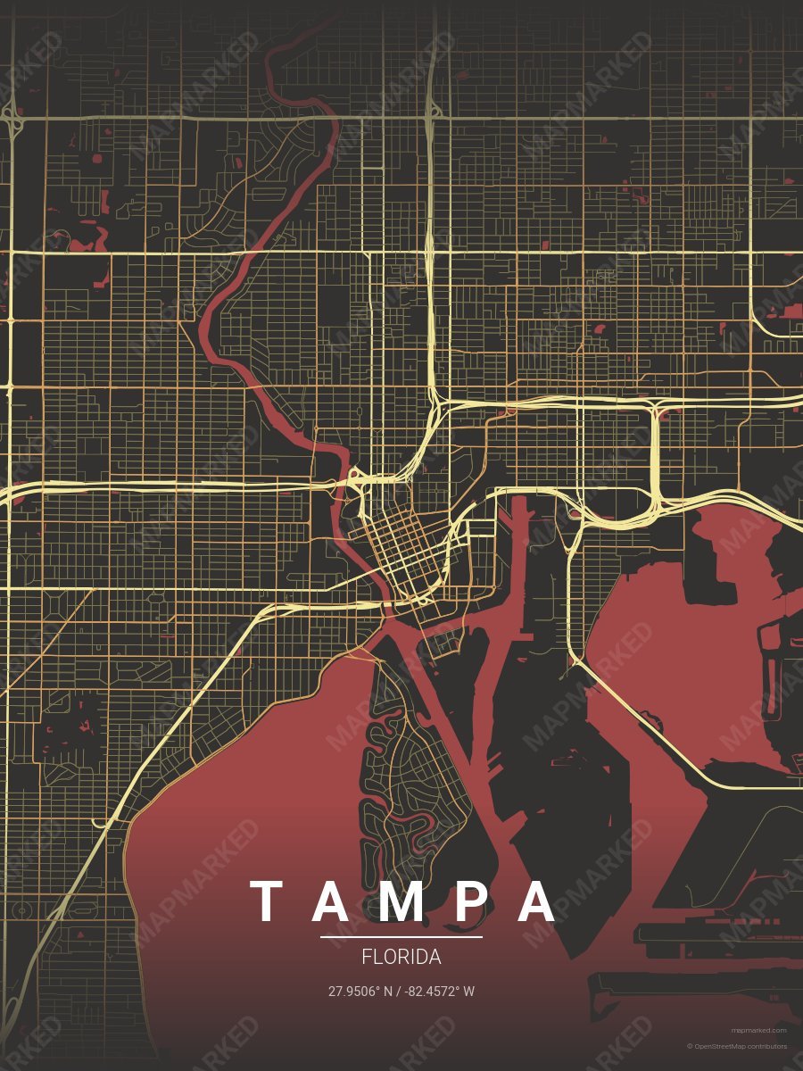 Maroon Velvet style sample on Tampa