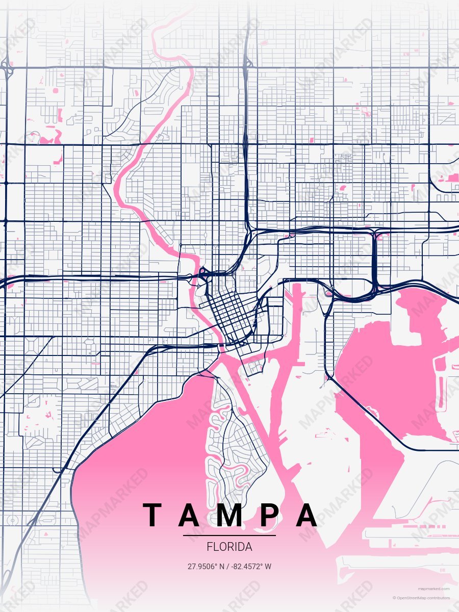 Bubble Navy style sample on Tampa