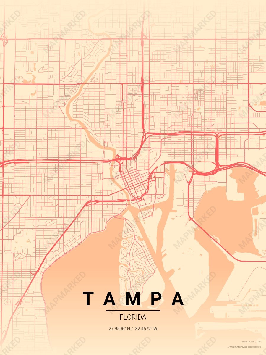 Coral Cream style sample on Tampa