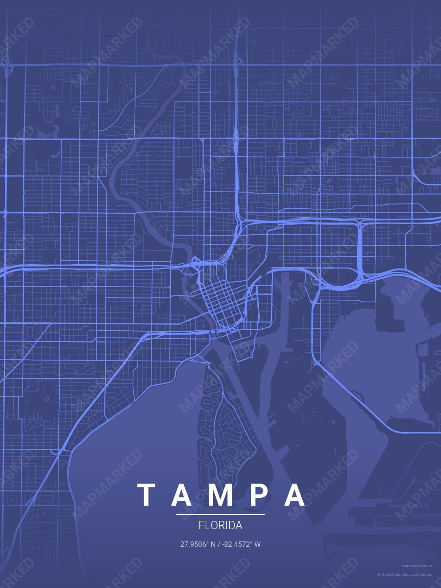 Lavender Bluebell style sample on Tampa