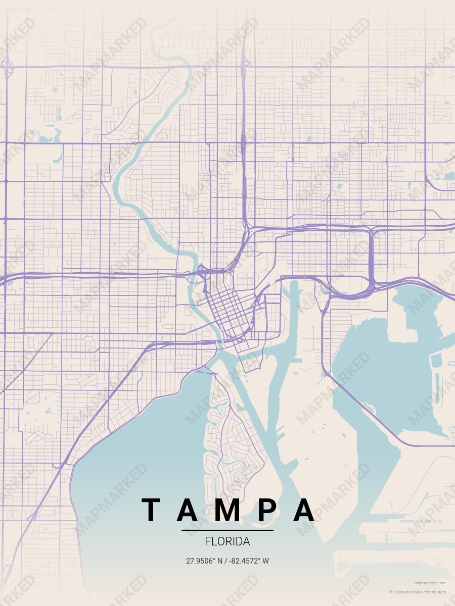 Lavender Veil style sample on Tampa