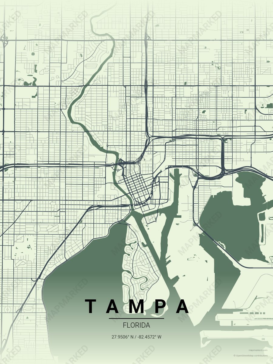 Meadow Fade style sample on Tampa