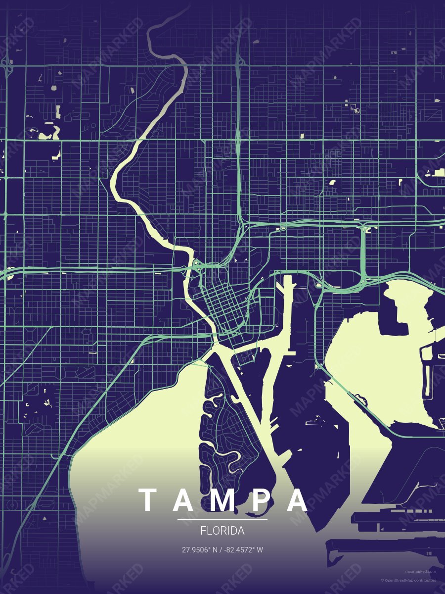 Moss Ink style sample on Tampa