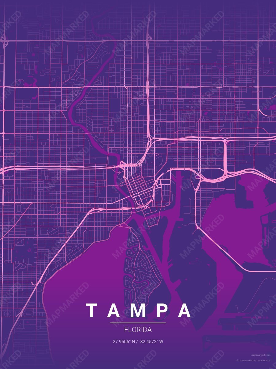 Orchid Ink style sample on Tampa