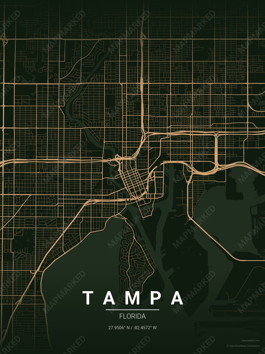 Moonlit Forest style sample on Tampa