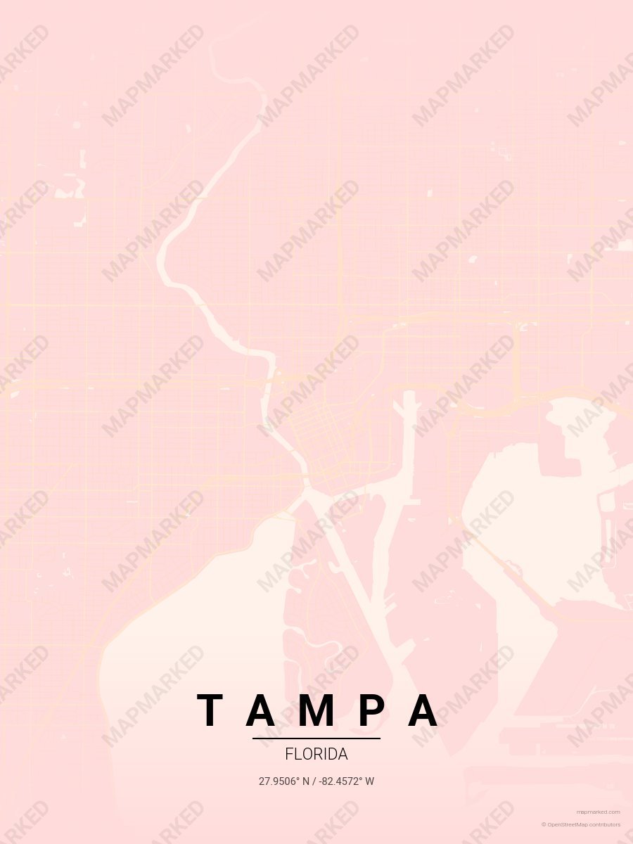 Cream Peach style sample on Tampa