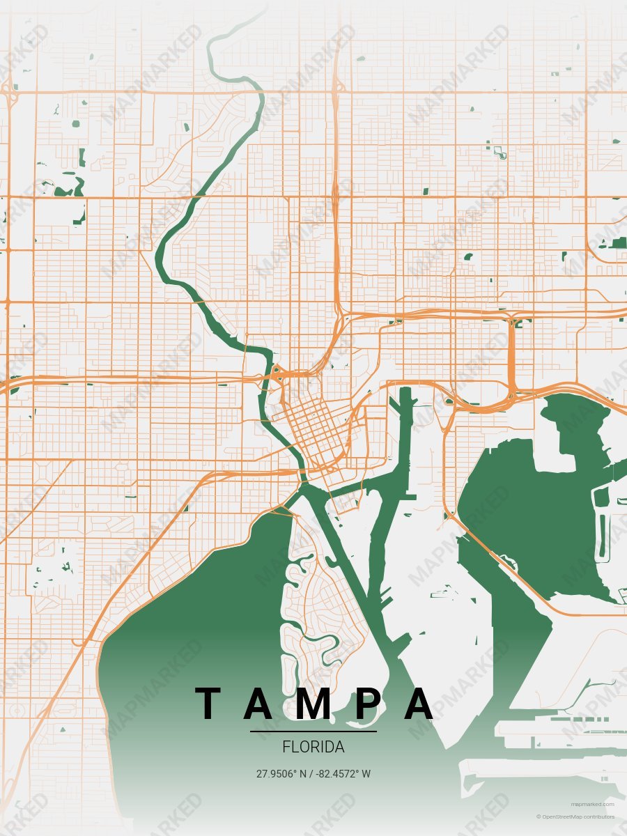 Forest Orange style sample on Tampa
