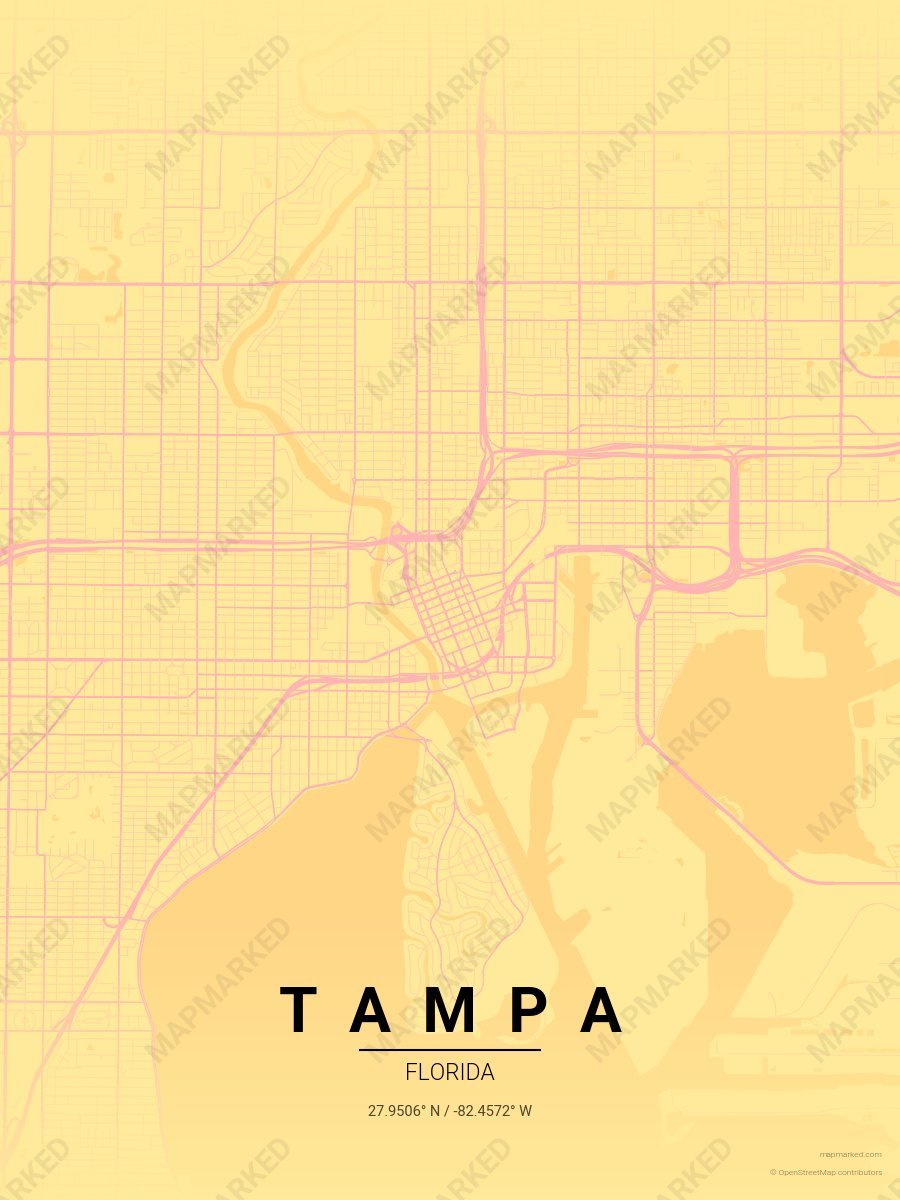 Signal Yellow style sample on Tampa