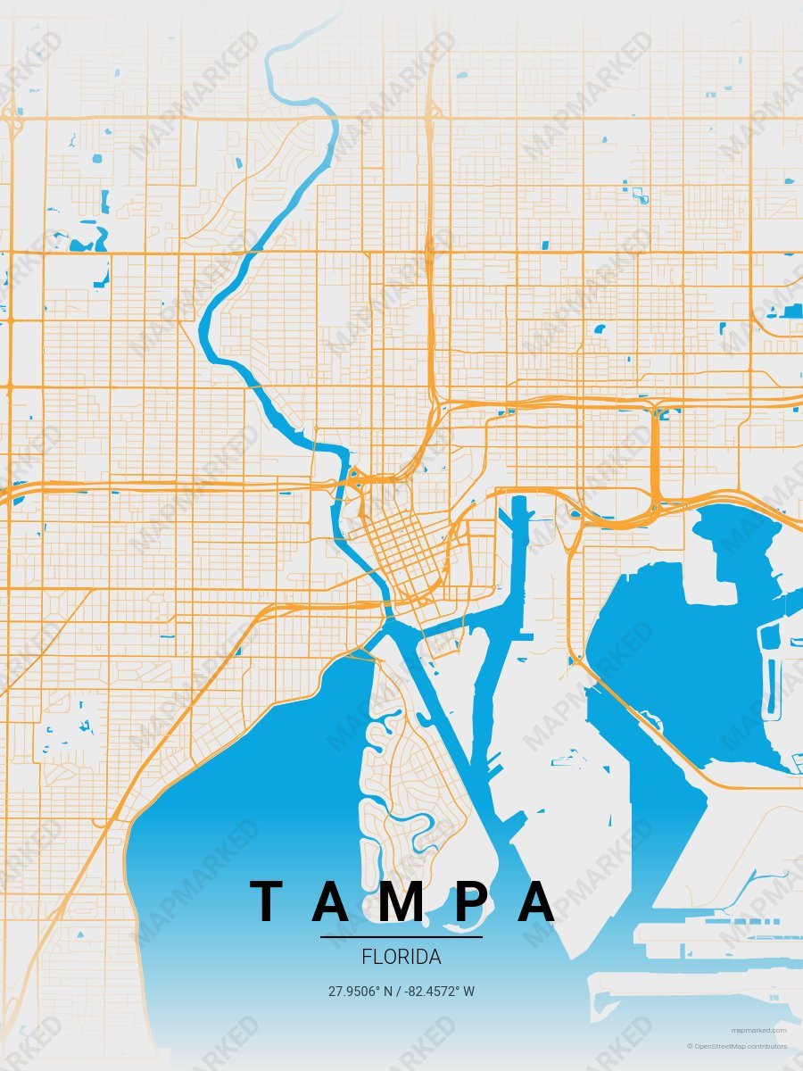 Signal Yellow style sample on Tampa