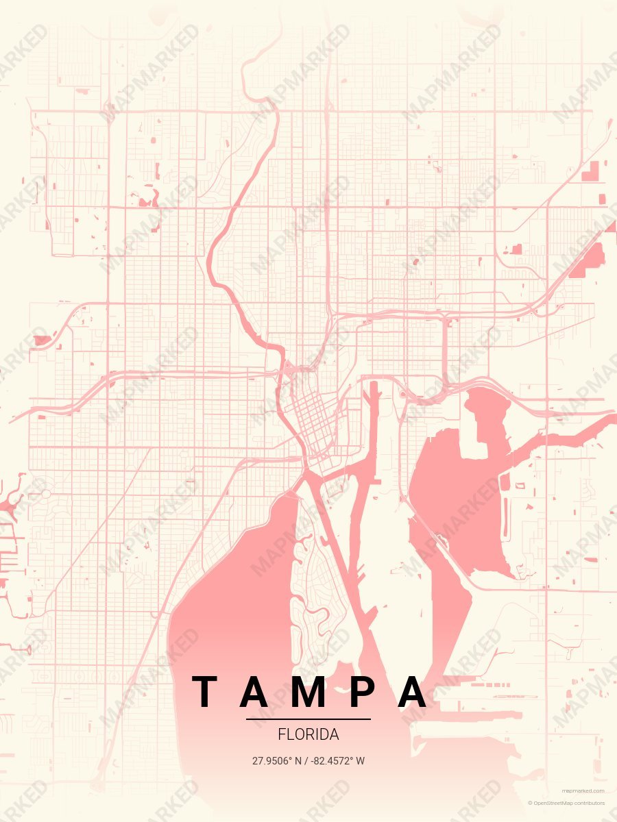 Beach Towel style sample on Tampa