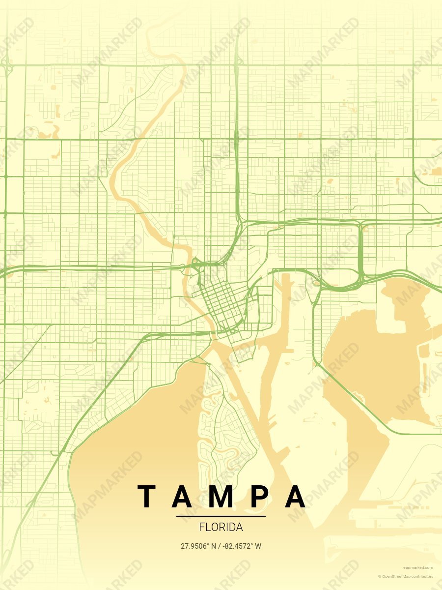 Chartreuse Dew style sample on Tampa