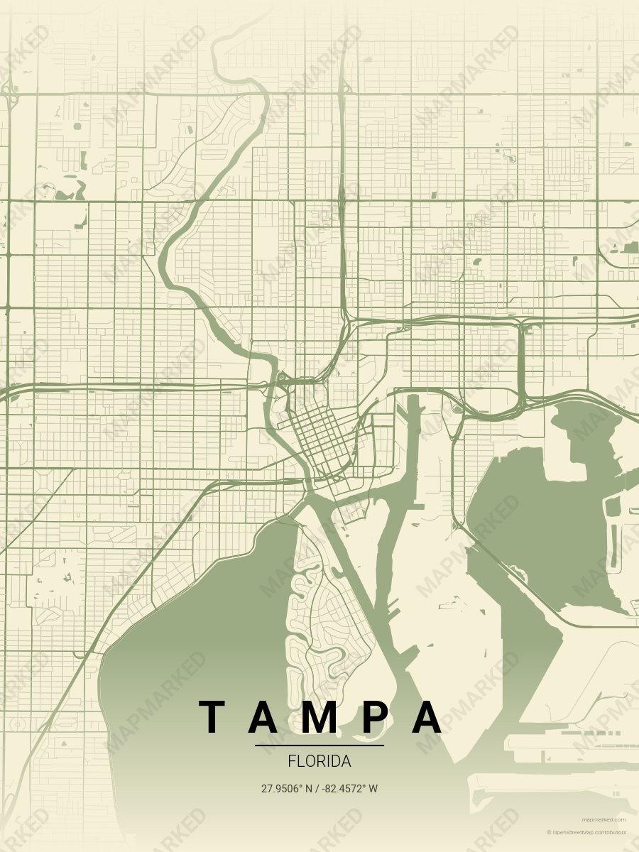 Linen Kitchen style sample on Tampa