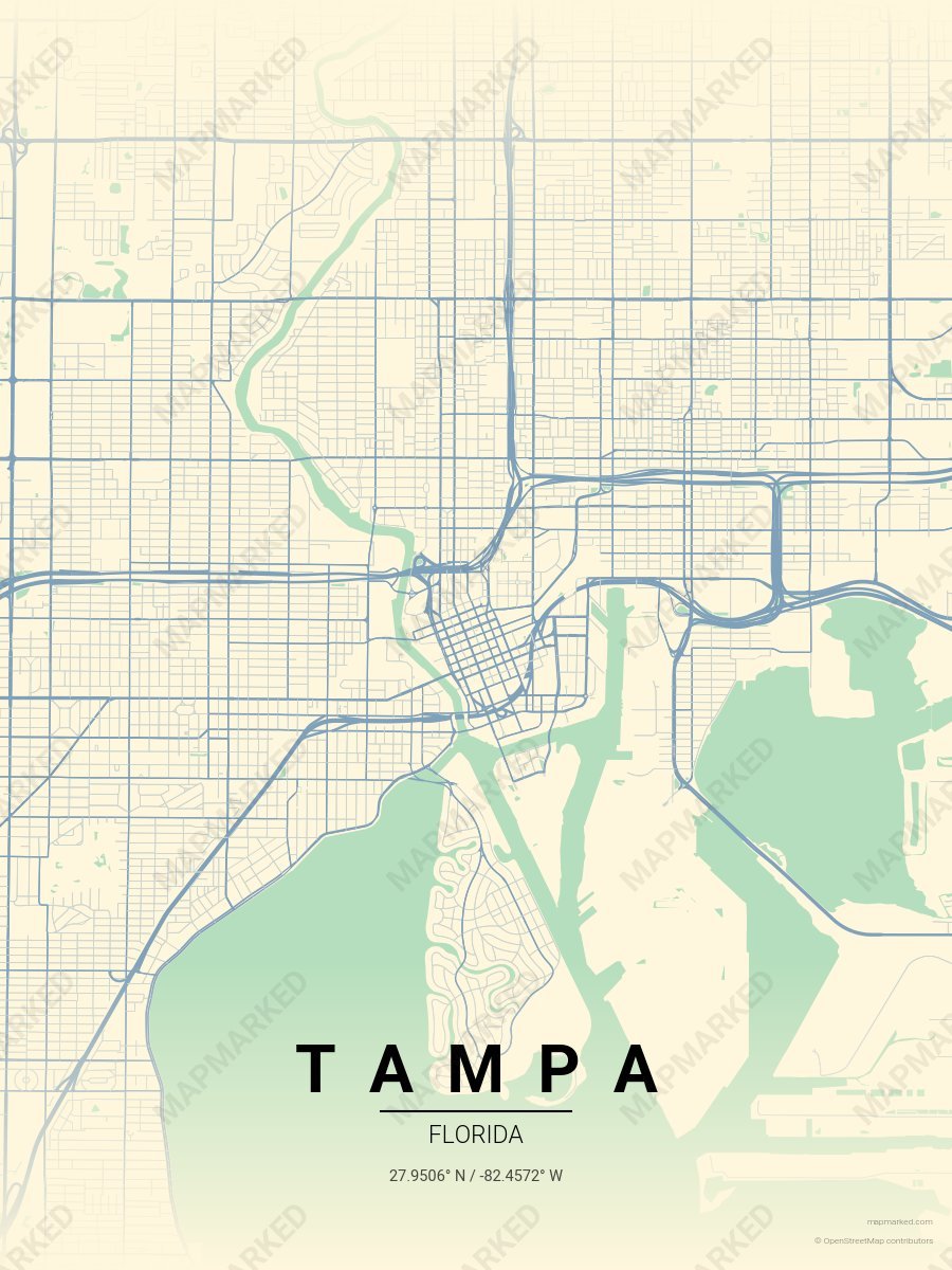 Riverbank style sample on Tampa