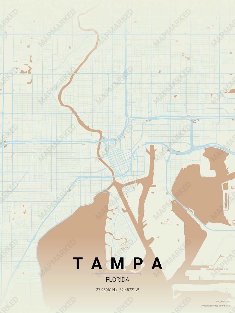 Seashell style sample on Tampa