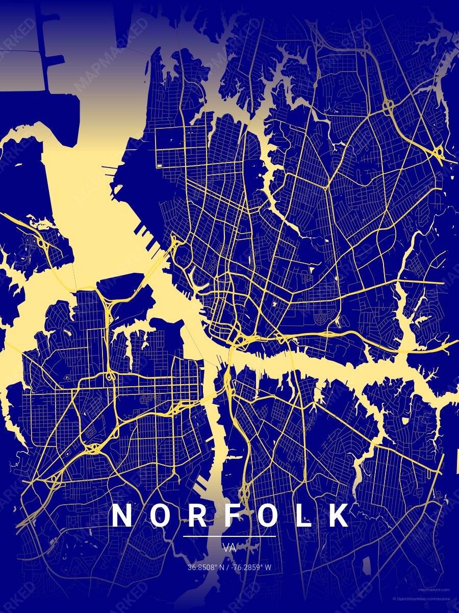 Navy Norfolk Home style sample on Tampa
