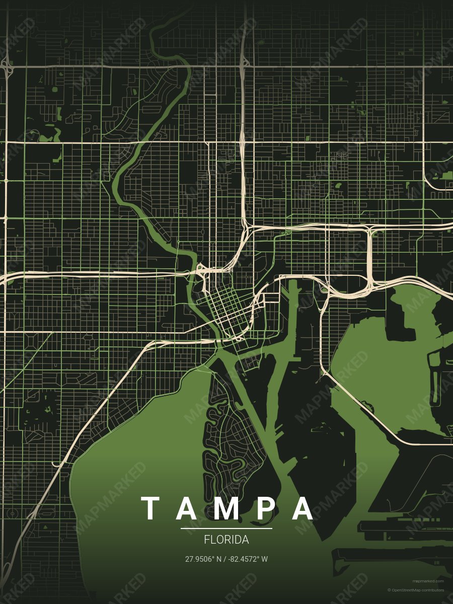 Desert Moss style sample on Tampa