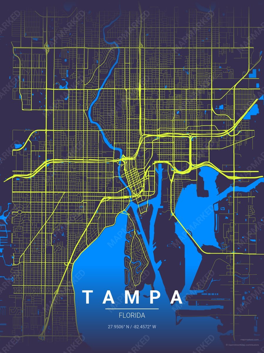 Laser Grid style sample on Tampa