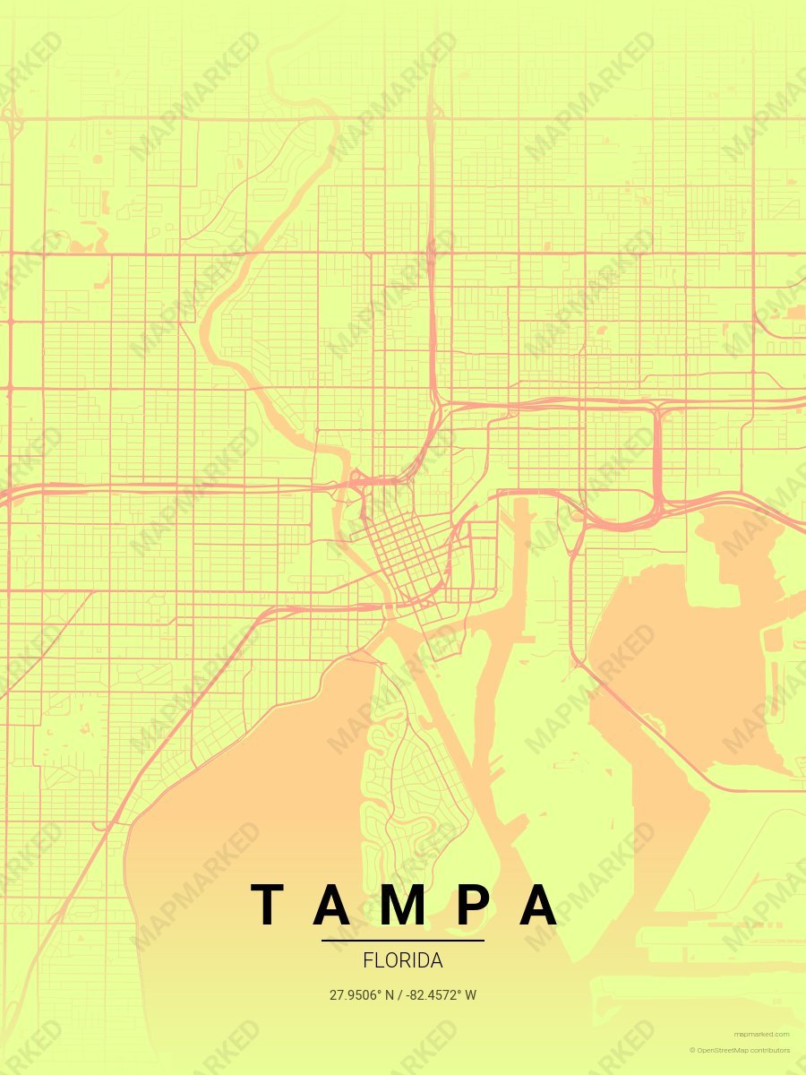 Pop Art style sample on Tampa