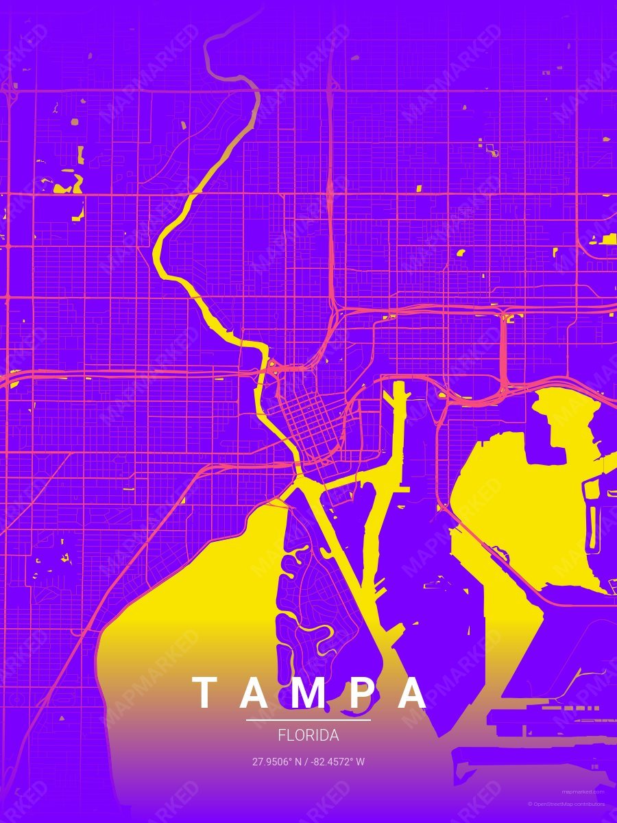 Synthwave style sample on Tampa