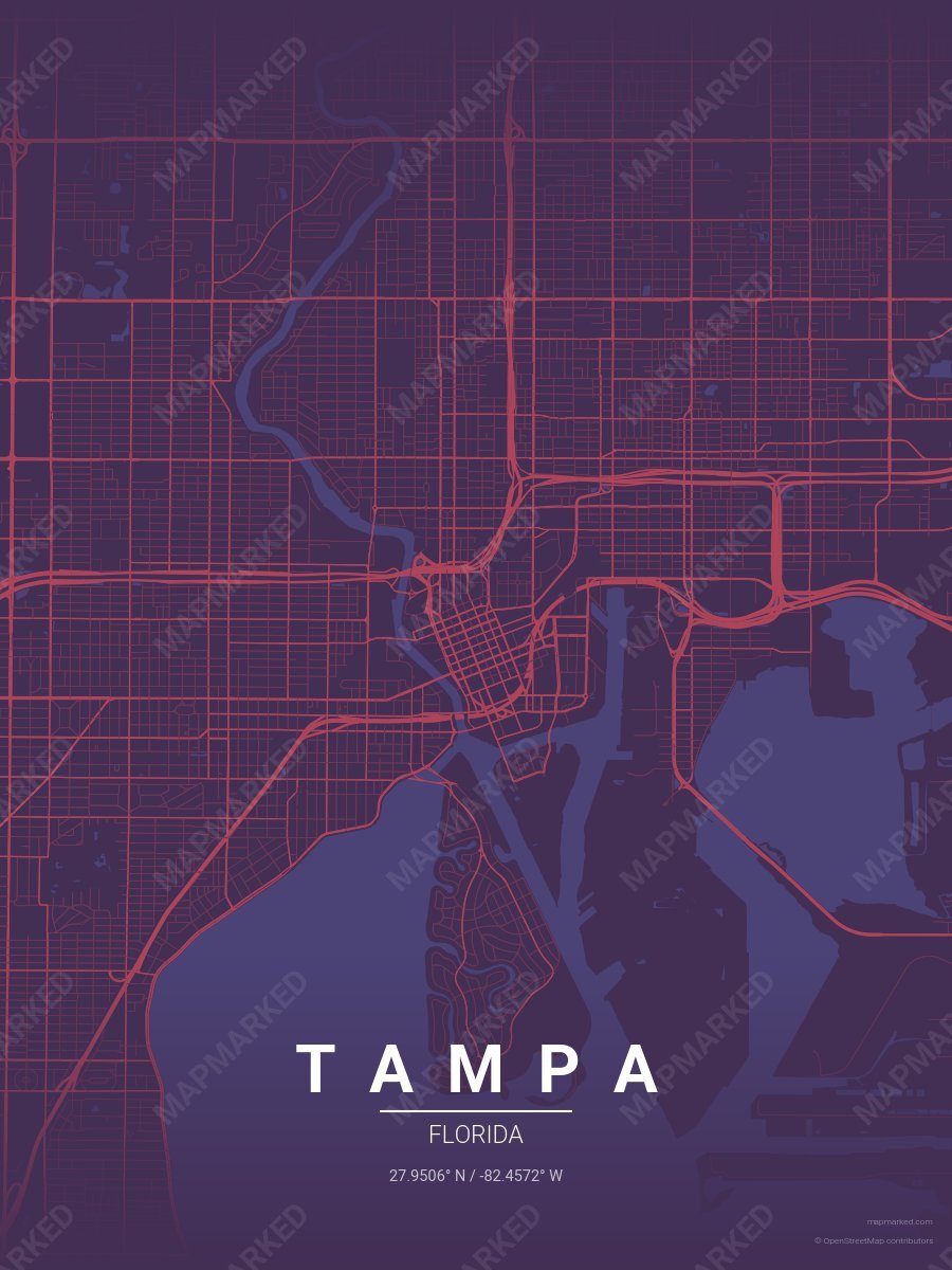 Cameo Plum Night style sample on Tampa