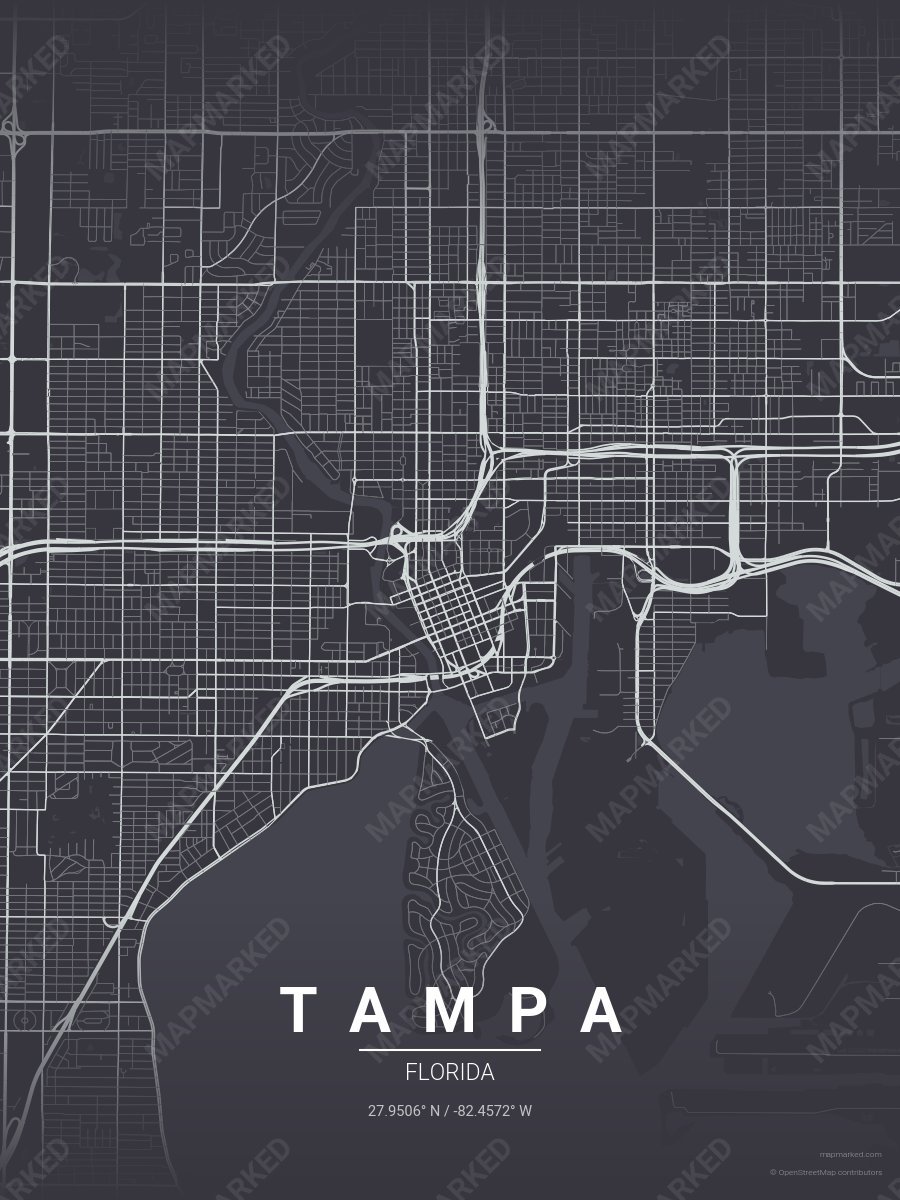 Concrete Ink style sample on Tampa