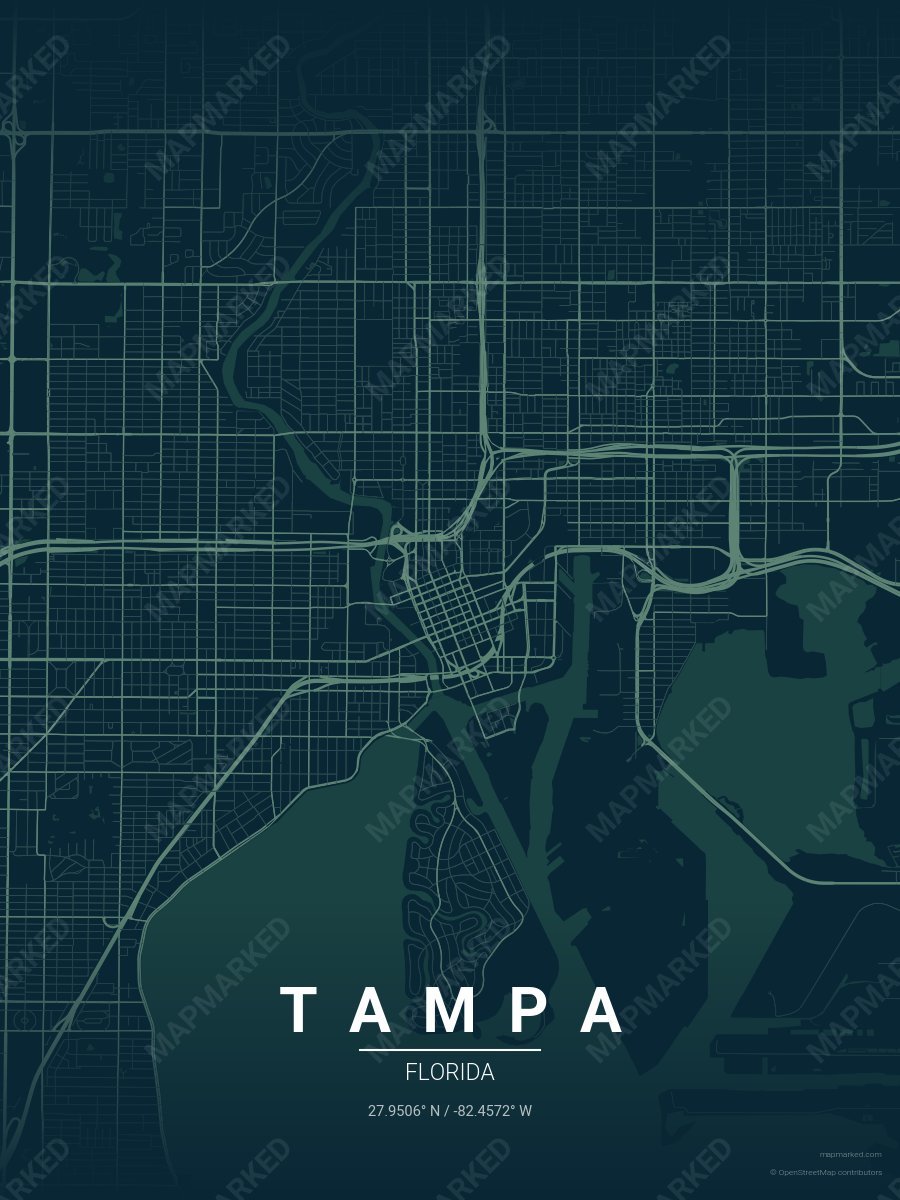 Deep Sea Night style sample on Tampa
