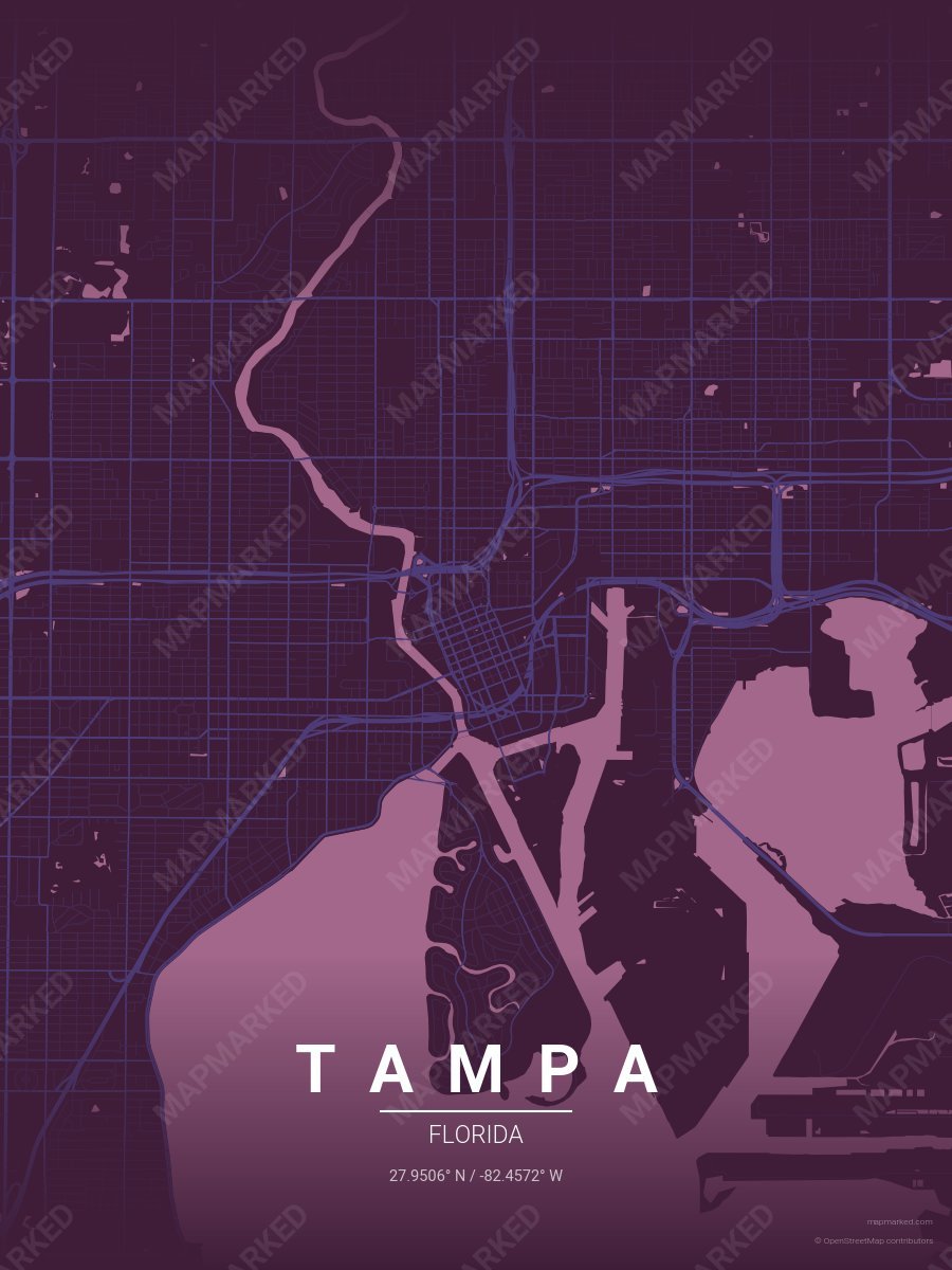 Orchid Dusk style sample on Tampa