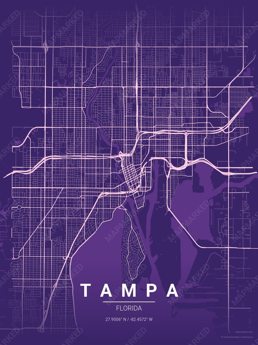 Sable Pink style sample on Tampa