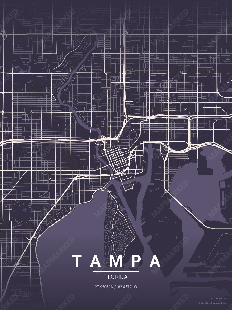 Violet Iris style sample on Tampa