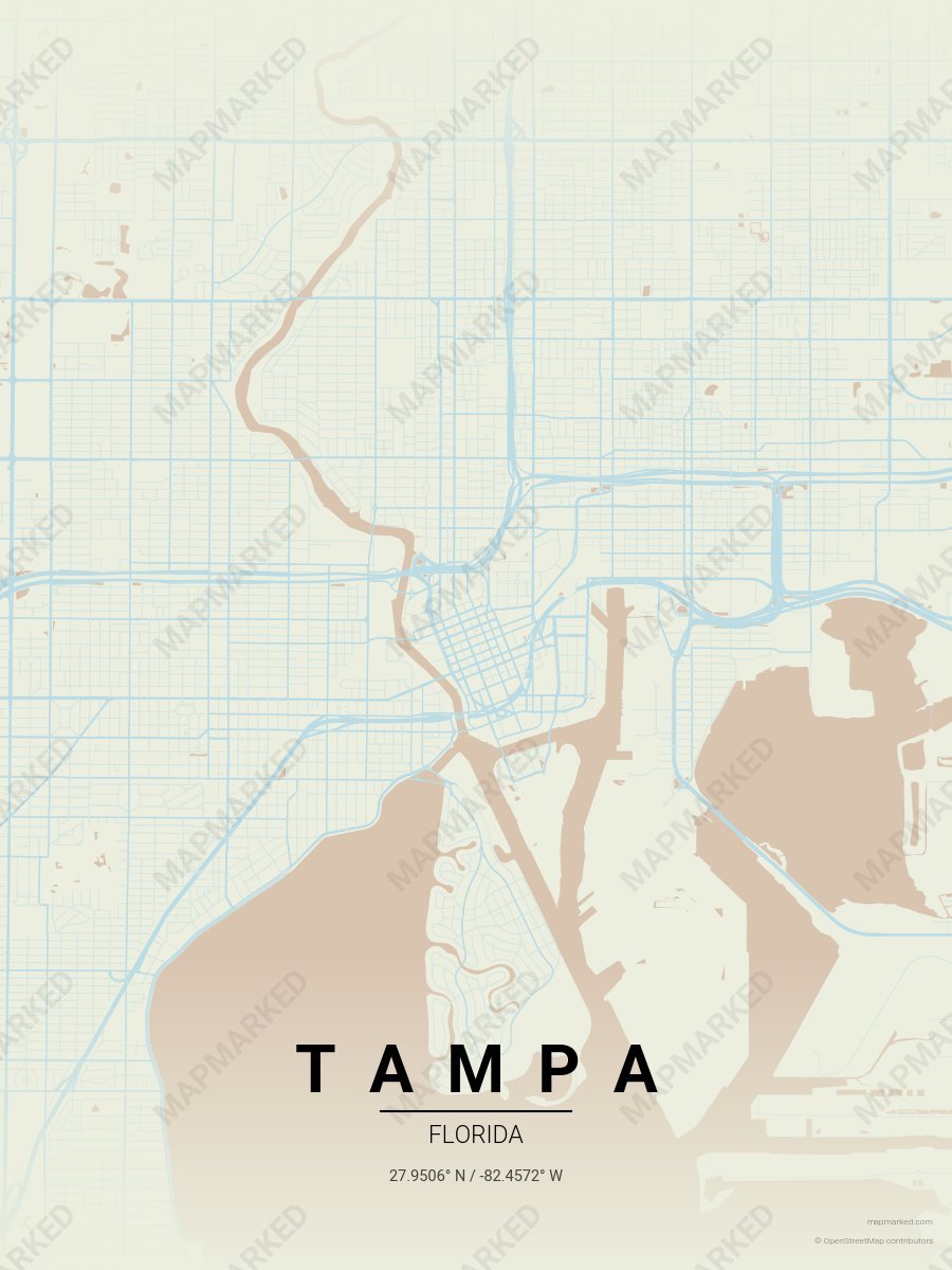 Beach Shell style sample on Tampa