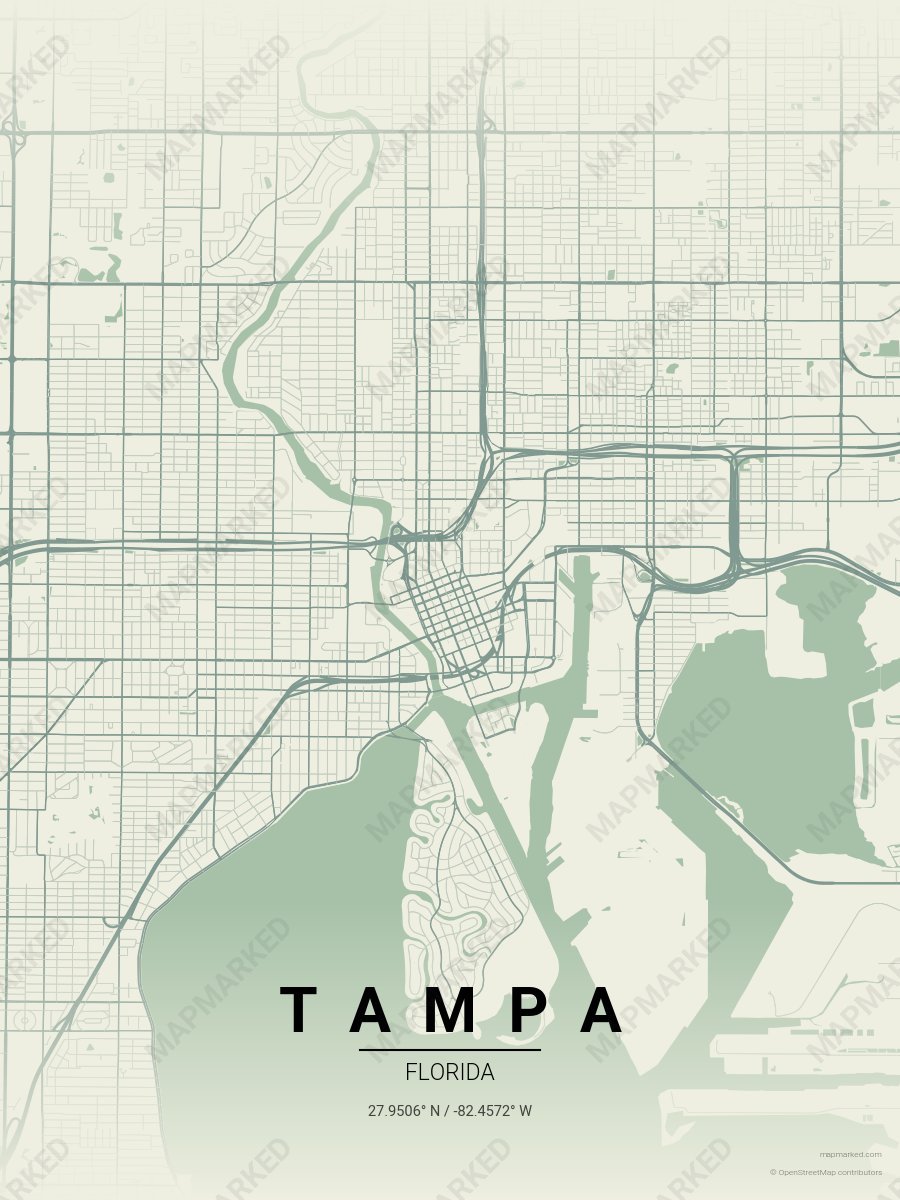 Moss and Stone style sample on Tampa
