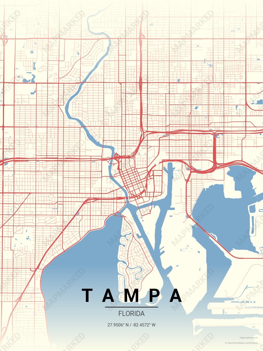 Diner Tiles style sample on Tampa