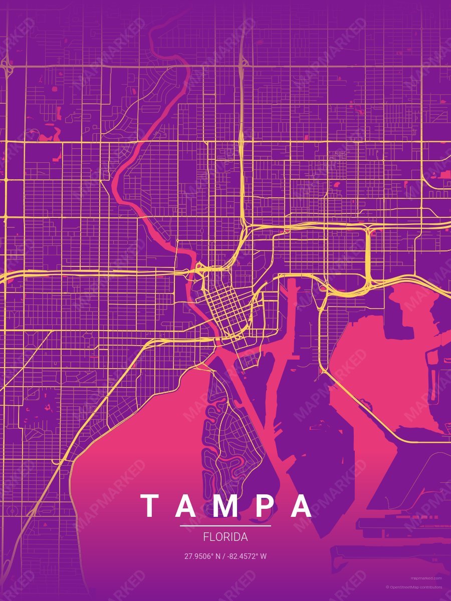Neon Festival style sample on Tampa