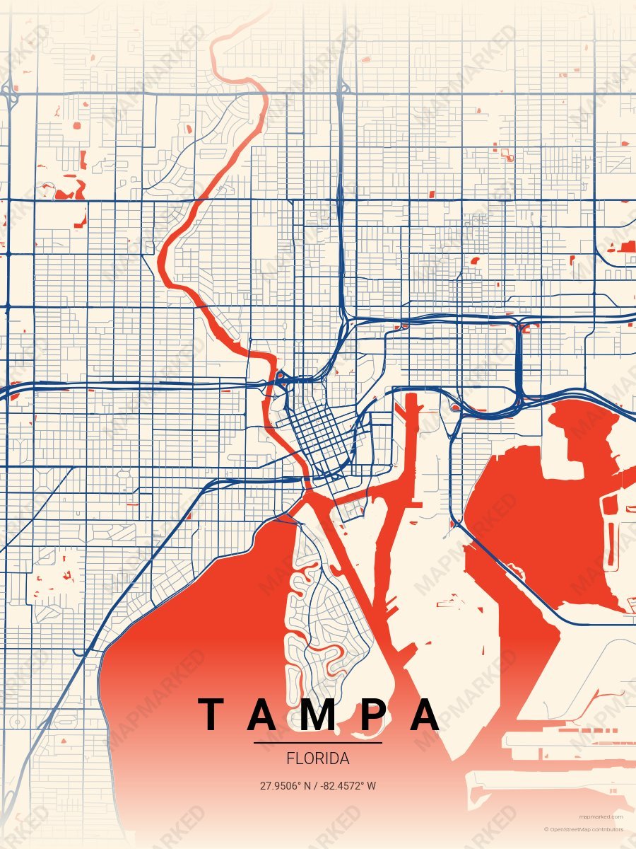 Traveler's Notebook style sample on Tampa