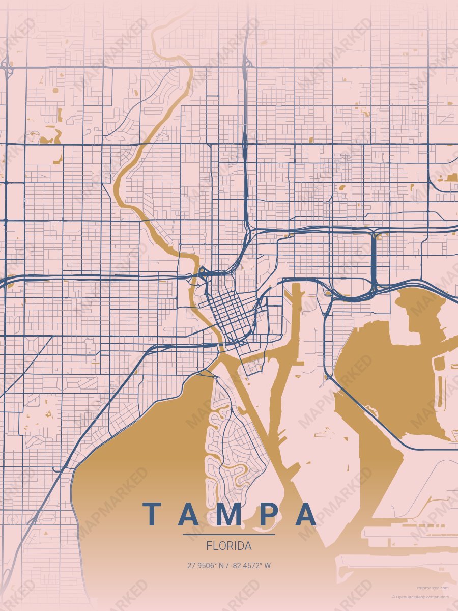 Cadillac Pink style sample on Tampa