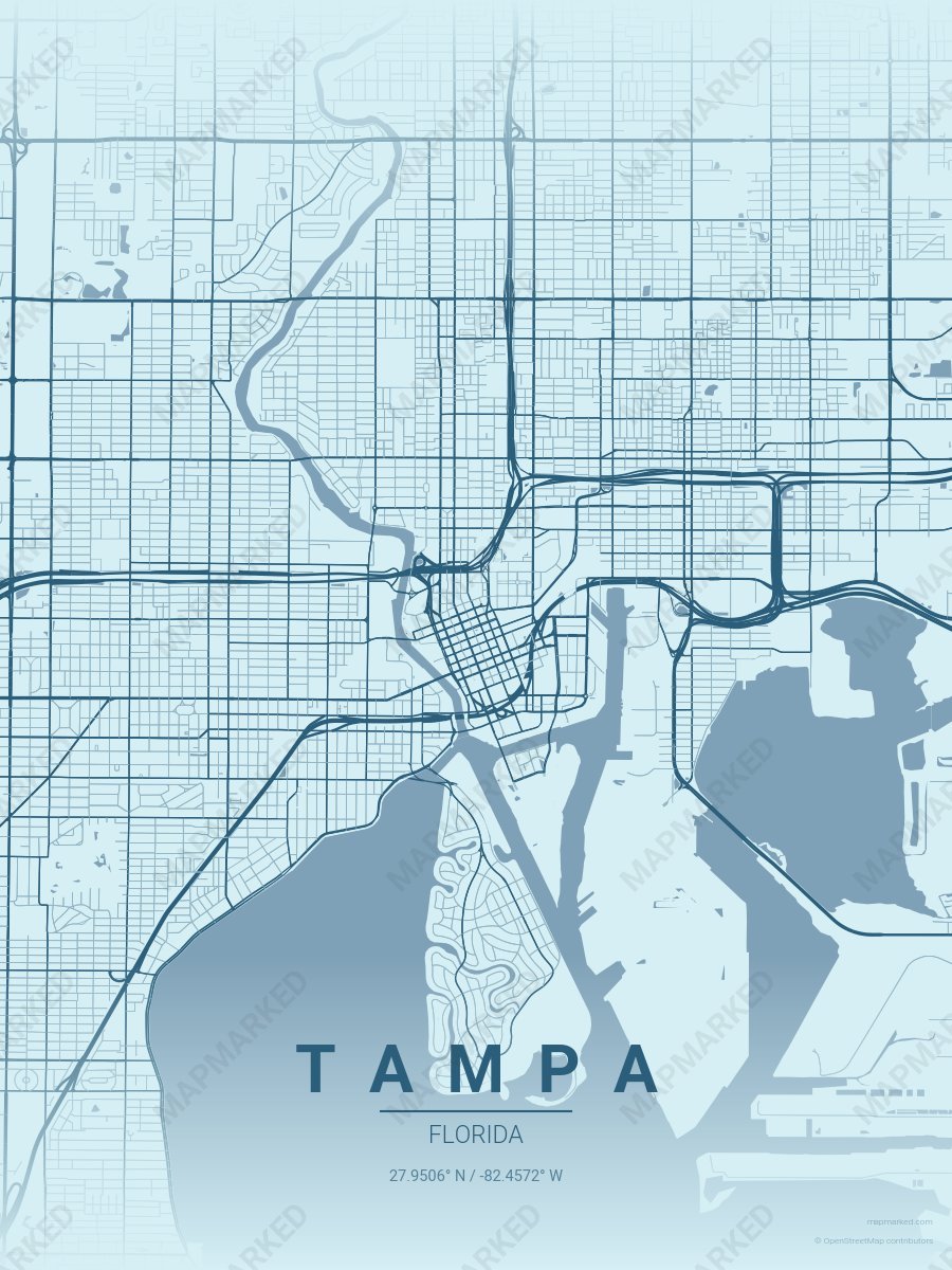 Ice Blue Console style sample on Tampa