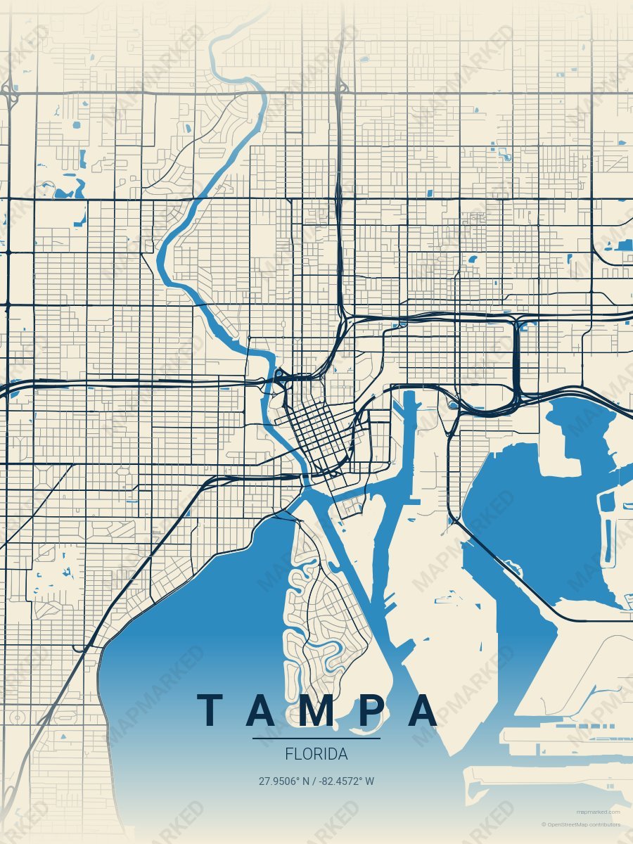 Pan Am style sample on Tampa