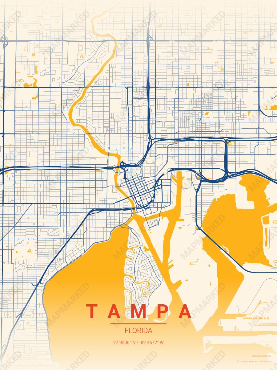Traveler's Notebook style sample on Tampa