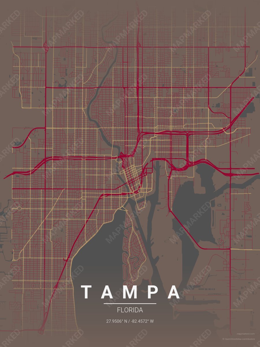 Gray, Maroon & Gold Accord style sample on Tampa