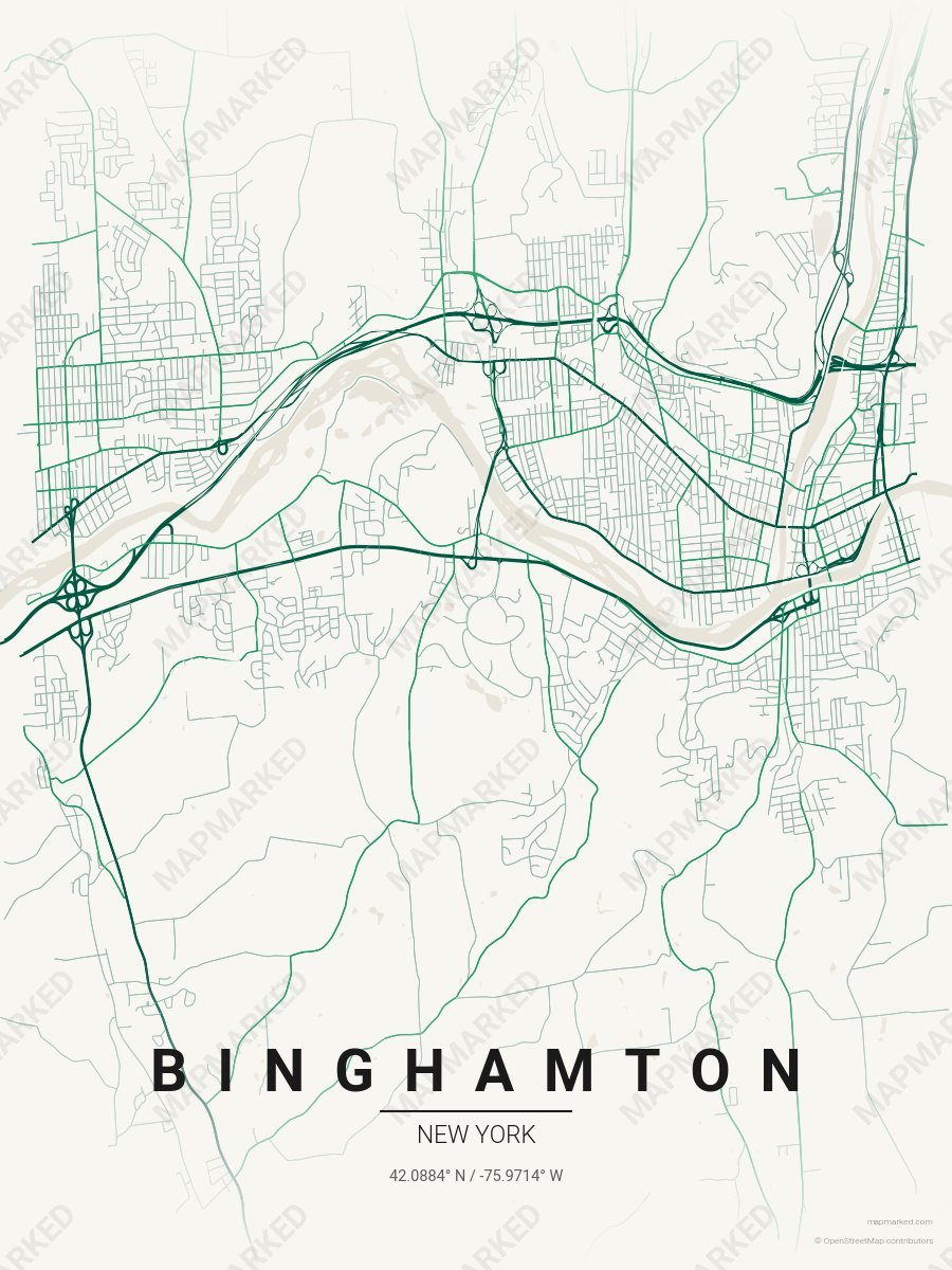 Cream, Deep Green & Green Muse style sample on Binghamton New