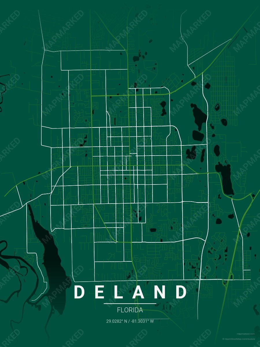 DeLand School Spirit 1 style sample on Tampa