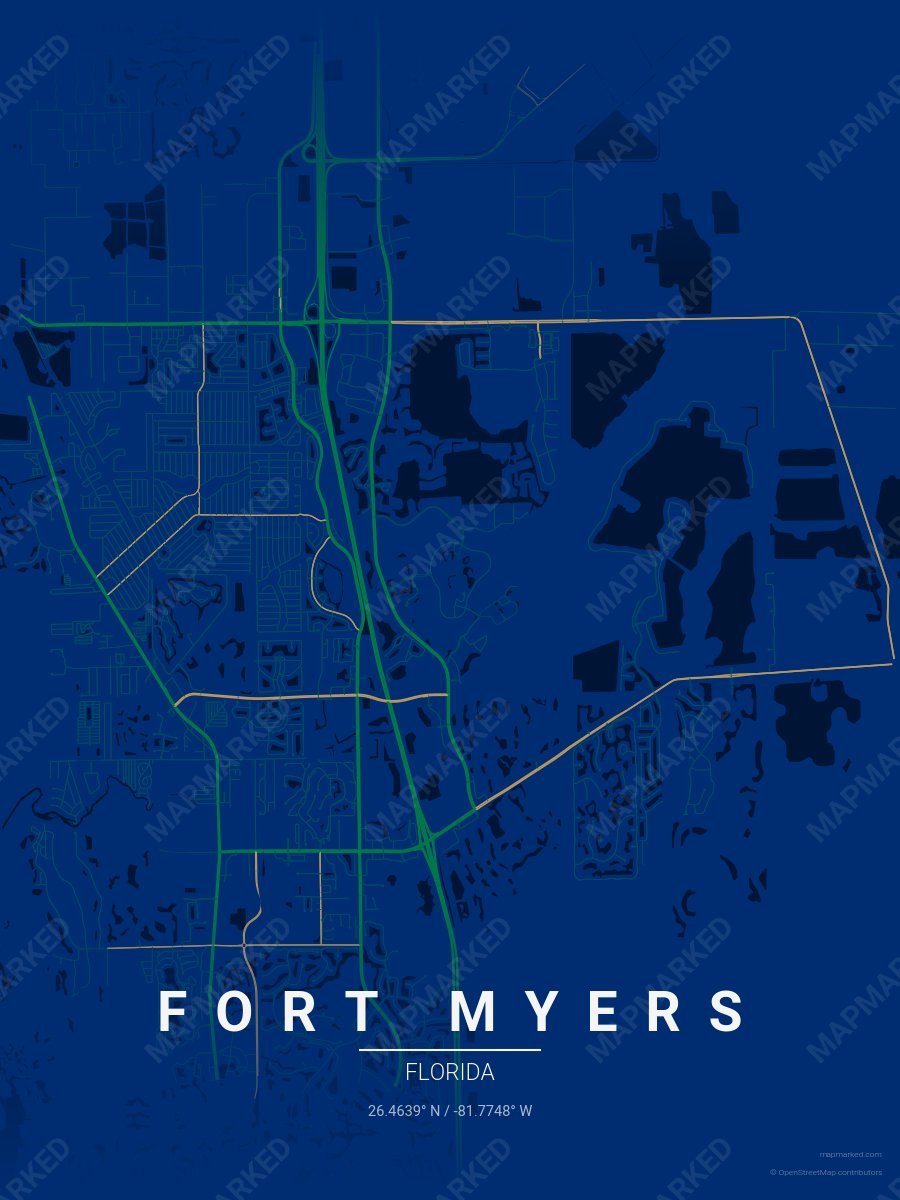 Fort Myers School Spirit 1 style sample on Tampa