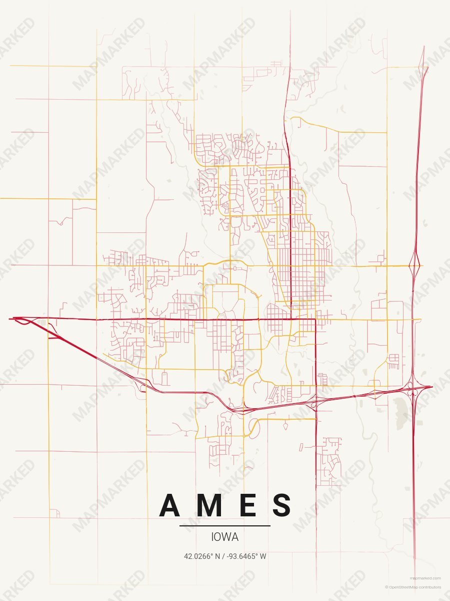 Ames School Spirit 3 style sample on Tampa