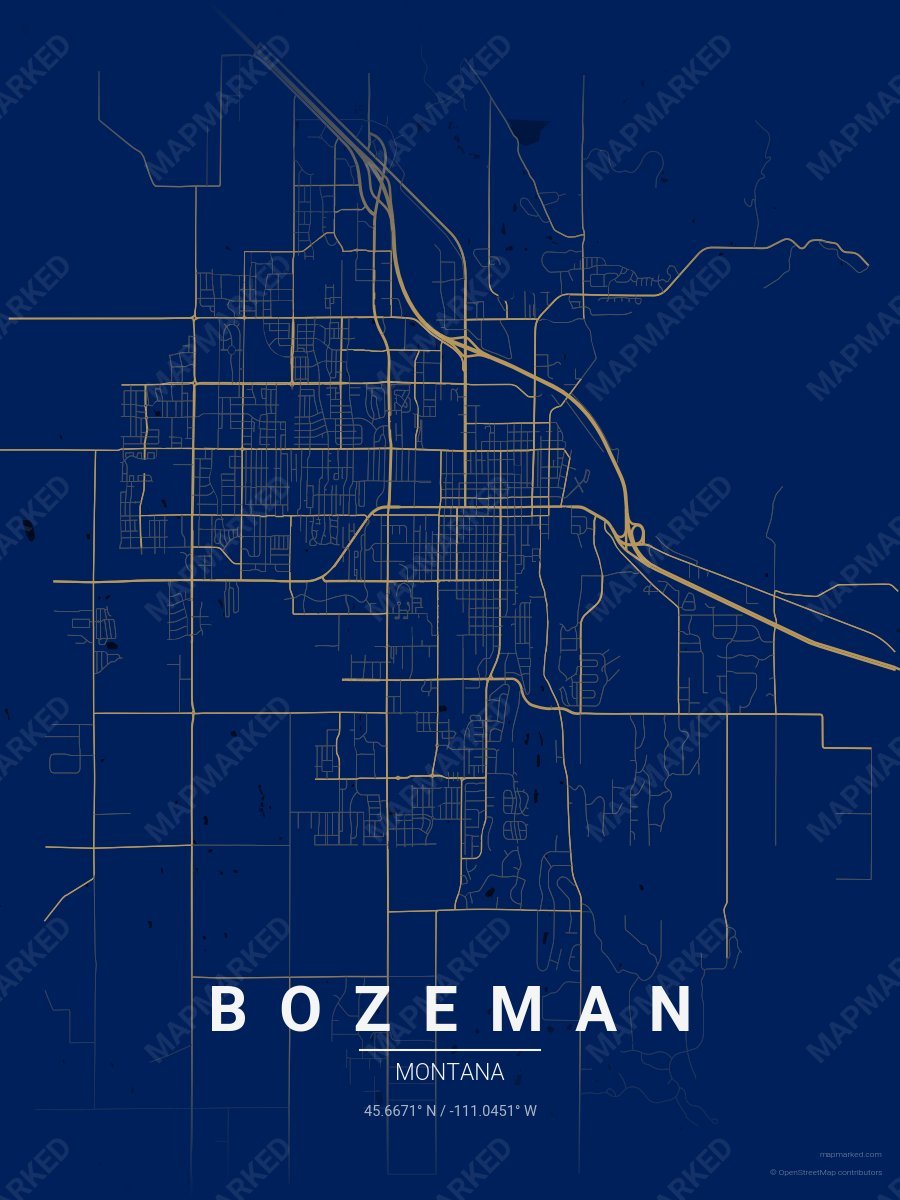 Bozeman School Spirit 1 style sample on Tampa